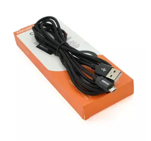 Кабель iKAKU KSC-698 XIANGSU Smart fast charging data cable for micro, Black, довжина 2м, BOX