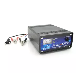 Трансформаторний зарядний пристрій ТР-4 для акумулятора 12V, ємність АКБ 32-140А/год, струм заряду 10A Трансформаторний зарядний пристрій ТР-4 для акумулятора 12V, ємність АКБ 32-140А/год, струм заряду 10A