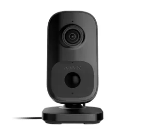 4 Mp WI-FI відеокамера з вбудованим штучним інтелектом Ajax IndoorCam black 4 Mp WI-FI відеокамера з вбудованим штучним інтелектом Ajax IndoorCam black