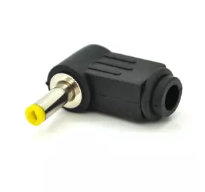 Перехідник DC 4.0x1.7mm (тато) під пайку, штекер 90° Перехідник DC 4.0x1.7mm (тато) під пайку, штекер 90°