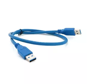Кабель USB 3.0 AM + AM 0.6м, Blue Кабель USB 3.0 AM + AM 0.6м, Blue