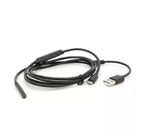 Універсальний ендоскоп 2в1 (USB/MicroUSB) для смартфона/ПК, камера 5.5мм, м'який кабель 1,5м, з LED-підсвічуванням, IP67 Універсальний ендоскоп 2в1 (USB/MicroUSB) для смартфона/ПК, камера 5.5мм, м'який кабель 1,5м, з LED-підсвічуванням, IP67