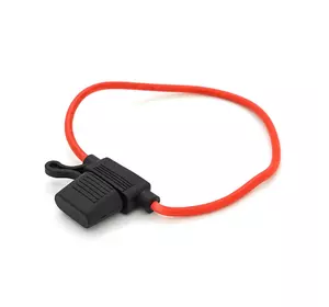 Автомобільний провідний утримувач запобіжника 1015/12, 1A-47A,250V пилу/водонепроникний, мідь, 30см.в корпусі ПВХ Автомобільний провідний утримувач запобіжника 1015/12, 1A-47A,250V пилу/водонепроникний, мідь, 30см.в корпусі ПВХ