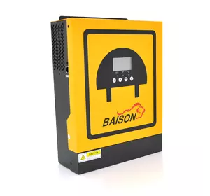Гібридний інвертор BAISON MS-1600-12 ,1600W, 12V, ток заряда 0-20A, 170-280V, MPPT (50А, 50 Vdc)