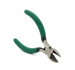 Кусачки VOLTRONIC 5-дюймові, зелені ручки, 120х16мм Кусачки VOLTRONIC 5-дюймові, зелені ручки, 120х16мм