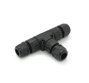 Кабельний T-розгалужувач EW-P20T-3P, під кабель 5-9 мм, 16A, 450V, Black Кабельний T-розгалужувач EW-P20T-3P, під кабель 5-9 мм, 16A, 450V, Black
