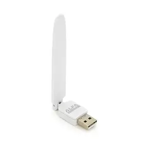 Бездротовий мережевий адаптер з антеною 10см Wi-Fi-USB LV-UW10S - 7601, 802.11bgn, 150MB, 2.4 GHz, WIN7/XP/Vista/2K/MAC/LINUX, Blister White Q Бездротовий мережевий адаптер з антеною 10см Wi-Fi-USB LV-UW10S - 7601, 802.11bgn, 150MB, 2.4 GHz, WIN7/XP/Vista/2K/MAC/LINUX, Blister White Q