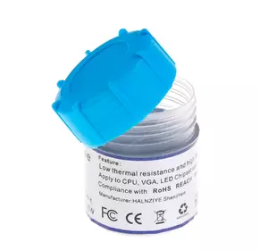 Паста термопровідна HY-510 15g, банку, Grey,> 1,93W / m-K, <0.225 ° C-in² / W, -30 ° ≈280 °, OEM Q40 Паста термопровідна HY-510 15g, банку, Grey,> 1,93W / m-K, <0.225 ° C-in² / W, -30 ° ≈280 °, OEM Q40