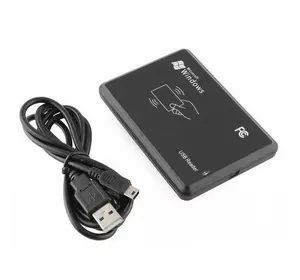 Зчитувач RFID USB 125 KHz, 10-значний номер картки (Hex)