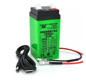 Акумуляторна батарея літієва QiSuo 4V 8A з елементами Li-ion 18650 (47X47X100) Акумуляторна батарея літієва QiSuo 4V 8A з елементами Li-ion 18650 (47X47X100)