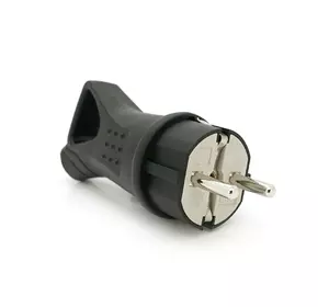 Вилка з заземленням, 16A 250V, IP44 0003, Black Q16 Вилка з заземленням, 16A 250V, IP44 0003, Black Q16
