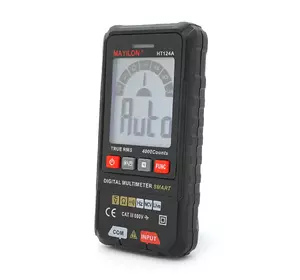 Мультиметр Mayilon HT-124A. Вимірювання: V, A, Ω, C, F, NCV. Мультиметр Mayilon HT-124A. Вимірювання: V, A, Ω, C, F, NCV.