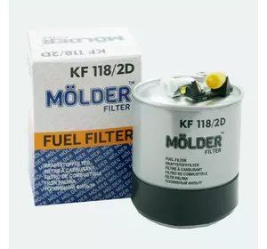 Топливный фильтр MOLDER аналог WF8353/KL228/2D/WK84223X (KF118/2D)