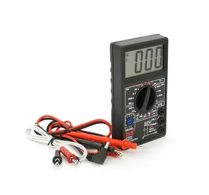 Мультиметр HAOYUE DT-860С Вимірювання: V(AC/DC), A(DC), Ω, С°. Функції: продзвонювання, тест діодів. Щупи+термопара, Box Мультиметр HAOYUE DT-860С Вимірювання: V(AC/DC), A(DC), Ω, С°. Функції: продзвонювання, тест діодів. Щупи+термопара, Box