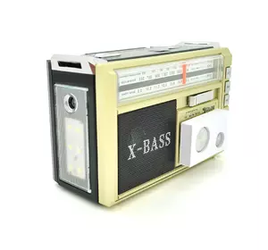 Радіоприймач GOLON RX381BT, LED, 3W, AM/FM радіо, Входи microSD, USB, Bluetooth, живлення від 220+АКБ+2*LR20, корпус пластмас, BOX Радіоприймач GOLON RX381BT, LED, 3W, AM/FM радіо, Входи microSD, USB, Bluetooth, живлення від 220+АКБ+2*LR20, корпус пластмас, BOX