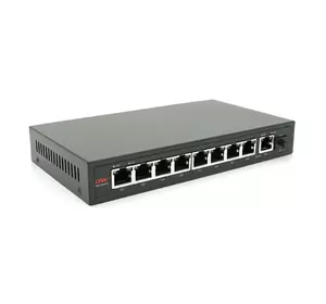 8мі портовий PoE Full Gigabit комутатор ONV-POE33108PFG, 8xPoe1000Мбіт + 1х1000 Мбіт + 1xSFP 1000Мбіт, до 250м, IEEE802.3af/at, потужність 110Вт 8мі портовий PoE Full Gigabit комутатор ONV-POE33108PFG, 8xPoe1000Мбіт + 1х1000 Мбіт + 1xSFP 1000Мбіт, до 250м, IEEE802.3af/at, потужність 110Вт