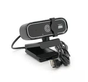 Вебкамера з гарнітурою Q1, 720p, автофокус, пласт. корпус, Black/Silver, Q100 Вебкамера з гарнітурою Q1, 720p, автофокус, пласт. корпус, Black/Silver, Q100