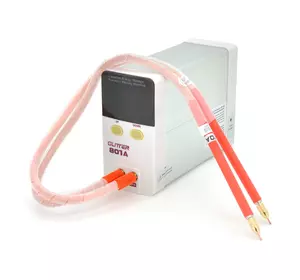 Апарат точкового зварювання конденсаторний GLITTER 801A, Ni-Cd, Ni-MH, Li-Ion, стрічка 0,2-0,3 мм, струм 500-1800A, 220V, 16 мм2, U=5-5.8V, t=0.05-5ms, 11,6 kW Апарат точкового зварювання конденсаторний GLITTER 801A, Ni-Cd, Ni-MH, Li-Ion, стрічка 0,2-0,3 мм, струм 500-1800A, 220V, 16 мм2, U=5-5.8V, t=0.05-5ms, 11,6 kW
