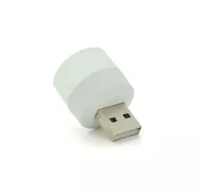Ліхтарик LED USB, 1W, White, Box