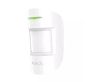 Бездротовий датчик руху і розбиття Ajax CombiProtect white Бездротовий датчик руху і розбиття Ajax CombiProtect white
