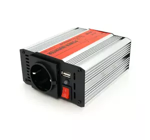Інвертор напруги RITAR RSX-300, 12V/220V, 300W з апроксимувати синусоїдою, 1xShuko, 1xUSB, клемні дроти, BOX, Q20 Інвертор напруги RITAR RSX-300, 12V/220V, 300W з апроксимувати синусоїдою, 1xShuko, 1xUSB, клемні дроти, BOX, Q20