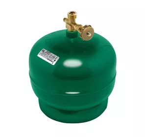 Газовий балон Golden Lion 2 кг (4,8 л), тиск 18BAR + пальник 20354, Green, Q4