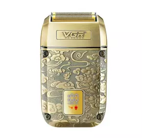 Електробритва VGR V-336, шейвер, потрійне лезо, LED display, металева, Box Електробритва VGR V-336, шейвер, потрійне лезо, LED display, металева, Box