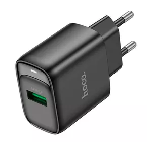 СЗУ 110-240V HOCO C140A 1xUSB, 18W, Black, Blister СЗУ 110-240V HOCO C140A 1xUSB, 18W, Black, Blister