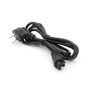 Кабель живлення Schuko PC-186 CEE7 / 17-IEC C5, 1.8M, 0.75mm, для ноутбука, OEM Q25 / 250 Кабель живлення Schuko PC-186 CEE7 / 17-IEC C5, 1.8M, 0.75mm, для ноутбука, OEM Q25 / 250
