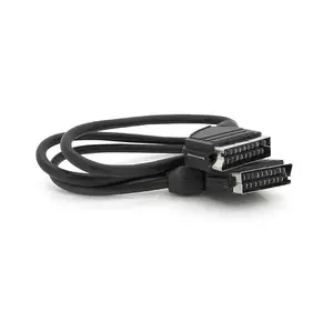 Кабель Merlion SCART (тато)-SCART (тато) 1.2м, (пакет), Q125 Кабель Merlion SCART (тато)-SCART (тато) 1.2м, (пакет), Q125