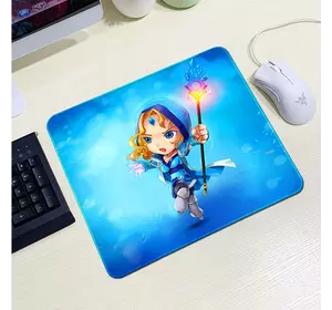 Килимок 240*220 тканинний DOTA2 "Crystal Maiden Arcana", товщина 2 мм, колір Blue, OEM Килимок 240*220 тканинний DOTA2 "Crystal Maiden Arcana", товщина 2 мм, колір Blue, OEM