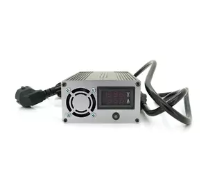 Зарядний пристрій для акумуляторів LiFePO4 12V(14,6V),4S,15A, штекер Triangle plug (T-tipe/C13/IEC). 163x100x55mm Зарядний пристрій для акумуляторів LiFePO4 12V(14,6V),4S,15A, штекер Triangle plug (T-tipe/C13/IEC). 163x100x55mm