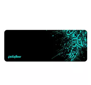 Килимок 300*700 тканинний RAZER GALIAFHUS з боковою прошивкою, товщина 3 мм, колір Black/Turquoise, OEM Килимок 300*700 тканинний RAZER GALIAFHUS з боковою прошивкою, товщина 3 мм, колір Black/Turquoise, OEM