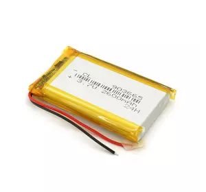 Літій-полімерний акумулятор 9*36*65mm (Li-ion 3.7В 2600мА·год) Літій-полімерний акумулятор 9*36*65mm (Li-ion 3.7В 2600мА·год)