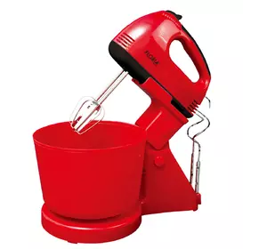 Міксер з чашею Floria ZLN7575, 150W, red