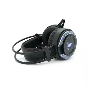 Навушники провідні з підсвічуванням Jedel GH-232, з мікрофоном, Black, Box Навушники провідні з підсвічуванням Jedel GH-232, з мікрофоном, Black, Box