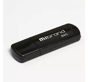 Флеш-накопичувач Mibrand Grizzly, USB 2.0, 64GB, Blister Флеш-накопичувач Mibrand Grizzly, USB 2.0, 64GB, Blister