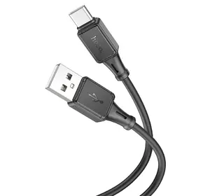 Кабель Hoco X101 Silicone, Type-C-USB, 3А, довжина 1м, Black, BOX Кабель Hoco X101 Silicone, Type-C-USB, 3А, довжина 1м, Black, BOX