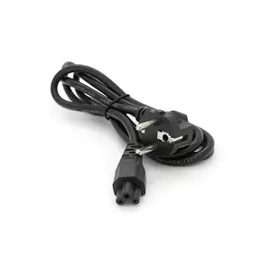 Кабель живлення Schuko PC-186 CEE7 / 17-IEC C5, 1.5M, 0.75mm, для ноутбука, OEM Q250 Кабель живлення Schuko PC-186 CEE7 / 17-IEC C5, 1.5M, 0.75mm, для ноутбука, OEM Q250