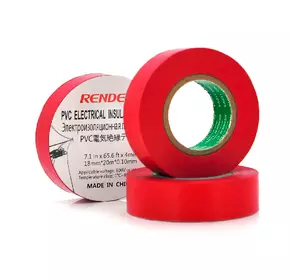Ізолента RENDER 0,19 мм * 16 мм * 7м (червона), temp: -10 + 80 ° С, 2000V, розтяж-180%, міцність 20Н / см, Агдезія 0,42 кг / 25мм, 10 шт. в уп. ціна за упак. Ізолента RENDER 0,19 мм * 16 мм * 7м (червона), temp: -10 + 80 ° С, 2000V, розтяж-180%, міцність 20Н / см, Агдезія 0,42 кг / 25мм, 10 шт. в уп. ціна за упак.