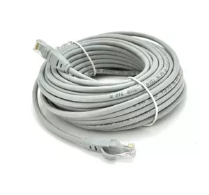 Патч-корд литий VEGGIEG, CCA, UTP, RJ45, Cat.5e, 8m, сірий Патч-корд литий VEGGIEG, CCA, UTP, RJ45, Cat.5e, 8m, сірий
