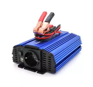 Інвертор напруги Tommatech MS-600, 12V/220V, 600W з апроксимованою синусоїдою, 1Shuko, USB, клемні дроти, АЗУ+ затискачі, Q15 Інвертор напруги Tommatech MS-600, 12V/220V, 600W з апроксимованою синусоїдою, 1Shuko, USB, клемні дроти, АЗУ+ затискачі, Q15