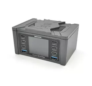 Зарядна станція з цифровою індикацією MECHANIC V-Power 8 Ultra, 2*QC3.0-5В3А,9В2A, 6*PD3.1-(5В/9В/12В/15В)3А,20В2,25A, 220В/160Вт. 114*60*84мм Зарядна станція з цифровою індикацією MECHANIC V-Power 8 Ultra, 2*QC3.0-5В3А,9В2A, 6*PD3.1-(5В/9В/12В/15В)3А,20В2,25A, 220В/160Вт. 114*60*84мм