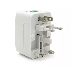 Перехідник на американка\євророзетка Z4 3 in 1, BOX Перехідник на американка\євророзетка Z4 3 in 1, BOX
