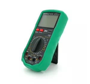 Мультиметр BAKKU BA-890B Вимірювання: V, A, R, C (200*130*56) 0.52 кг (180*90*45) Мультиметр BAKKU BA-890B Вимірювання: V, A, R, C (200*130*56) 0.52 кг (180*90*45)