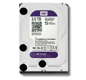 Жорсткий диск Western Digital Purple 2TB 64MB 5400rpm WD22PURZ 3.5 SATA III