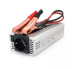 Інвертор напруги POWERMASTER, 24V/220V, 1000W з модифікованою синусоїдою, 1 Shuko, клеми Інвертор напруги POWERMASTER, 24V/220V, 1000W з модифікованою синусоїдою, 1 Shuko, клеми