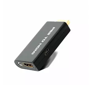 Конвертер PS2 to HDMI (мама), 1080P, Black