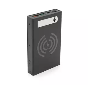 Power bank Voltronic CX5-PD-QI під 5х18650, Wireless charger, Digital display, Output: 22.5W, Micro-USB, Type-C, Lightning, ABS, PVC, Black, BOX Power bank Voltronic CX5-PD-QI під 5х18650, Wireless charger, Digital display, Output: 22.5W, Micro-USB, Type-C, Lightning, ABS, PVC, Black, BOX