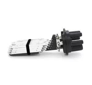 Муфта оптична Merlion ML-OP-F107H-192C, герметична, 5 вводів, до 4-х касет, до 192 зварок, матеріал PP Муфта оптична Merlion ML-OP-F107H-192C, герметична, 5 вводів, до 4-х касет, до 192 зварок, матеріал PP